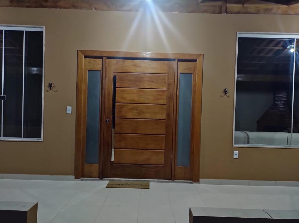 Casa De Campo Banheira, Lareira E Cachoeira 佩德拉阿祖尔 外观 照片